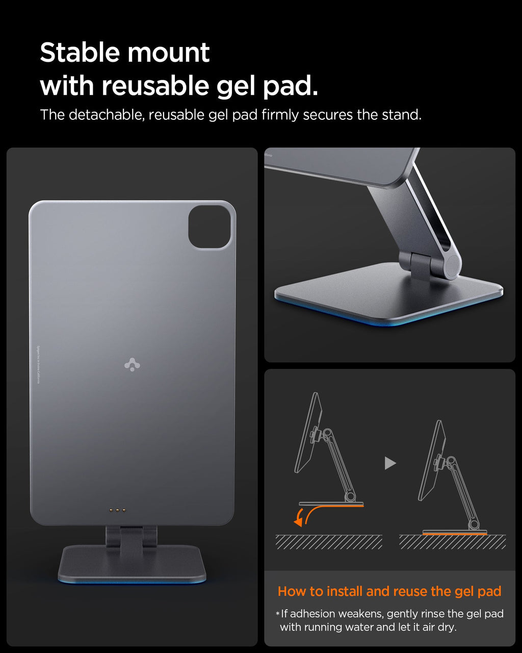 Spigen iPad Magnetic Wireless Charging Stand (Mag Fit)