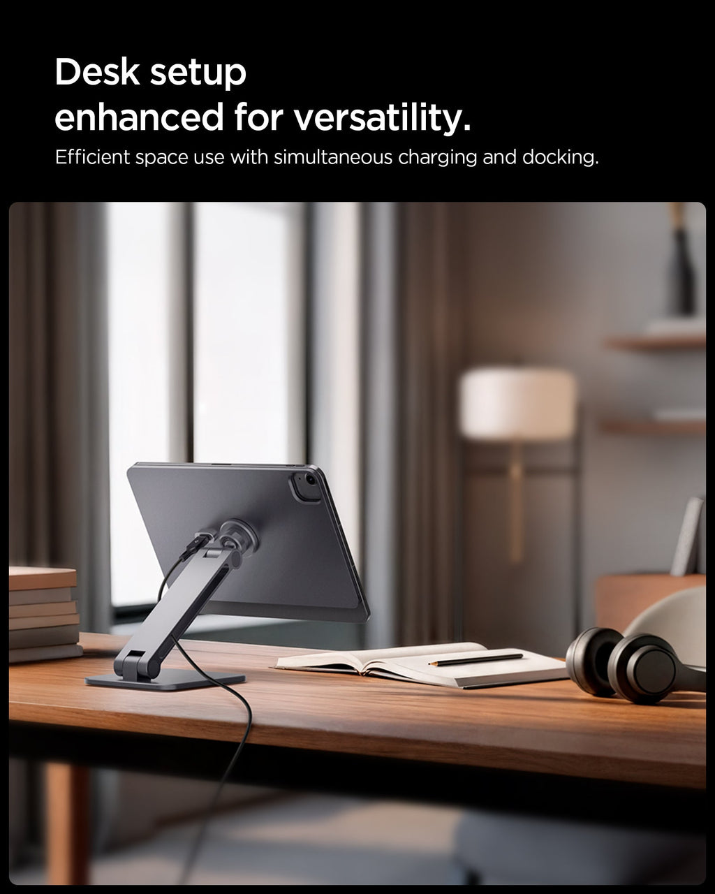 Spigen iPad Magnetic Wireless Charging Stand (Mag Fit)