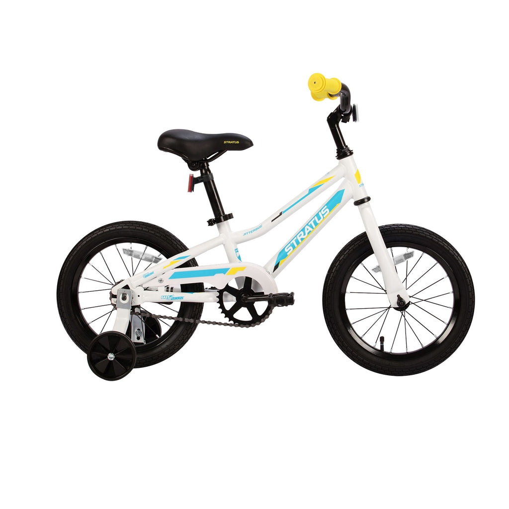 Kids' Stratus Jitterbug Bicycle, 14-in, White