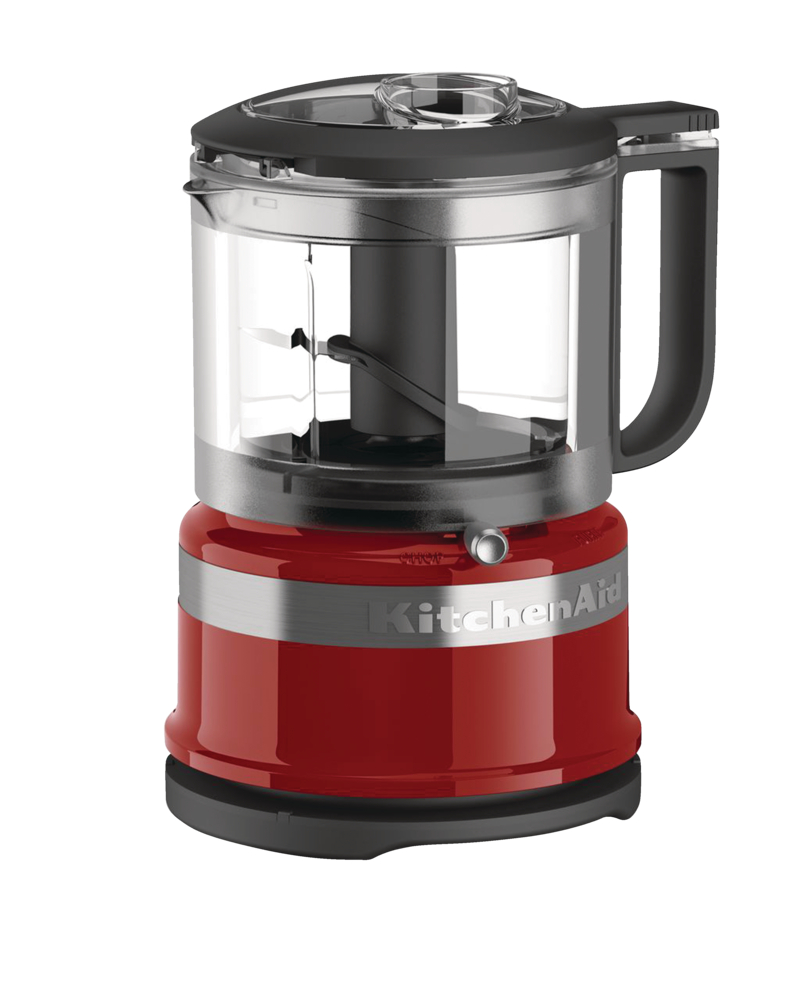 KitchenAid Compact 3.5 Cup Food Chopper/Mini Food Processor with Dishwasher Safe Parts, Empire Red