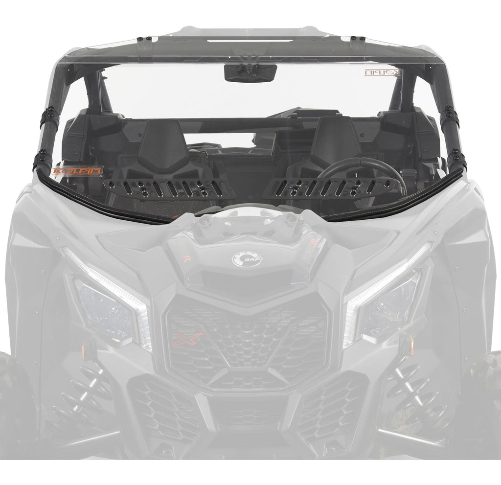 Kolpin UTV Windshield Full-Fixed Vented for CAN-AM Maverick X3
