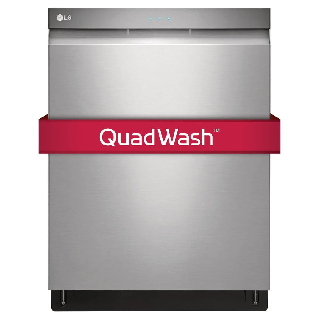 LG 24 in. Stainless-steel Built-in Top Control Dishwasher with Adjustable Third-level Rack