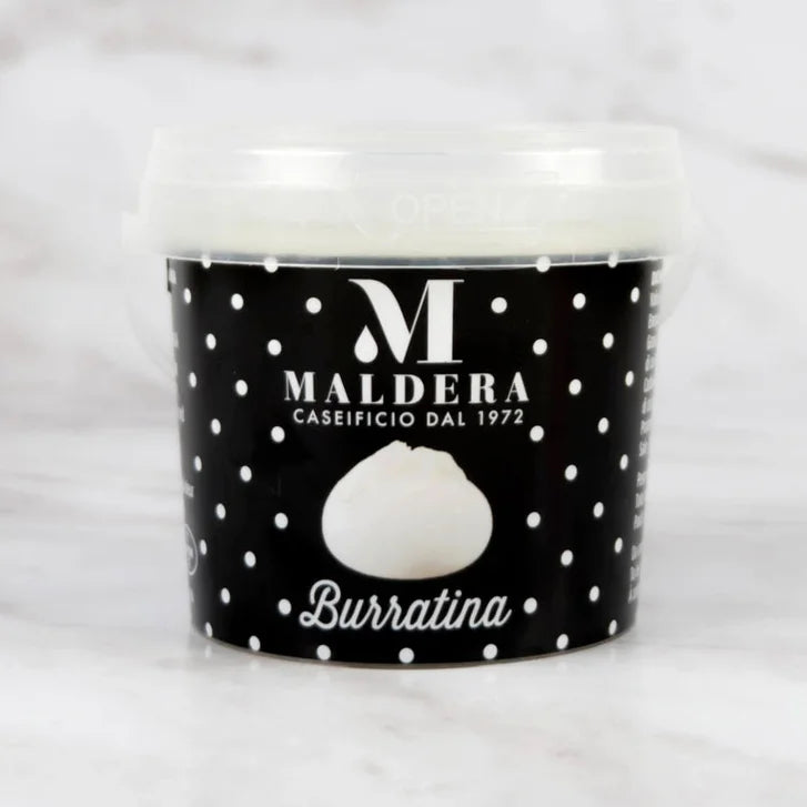 Maldera Burrata Cheese 100 g (3.5 oz) 15 pack