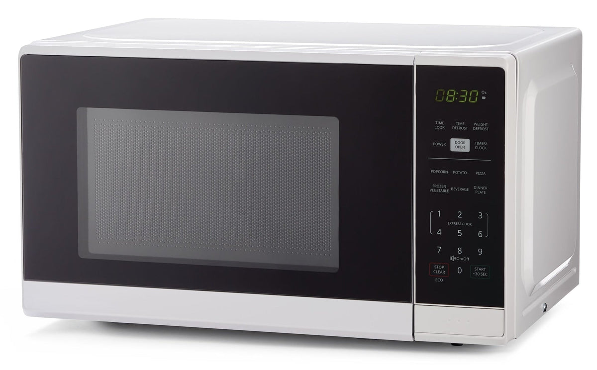 MASTER Chef Countertop Microwave, 700 W, White, 0.7-cu-ft