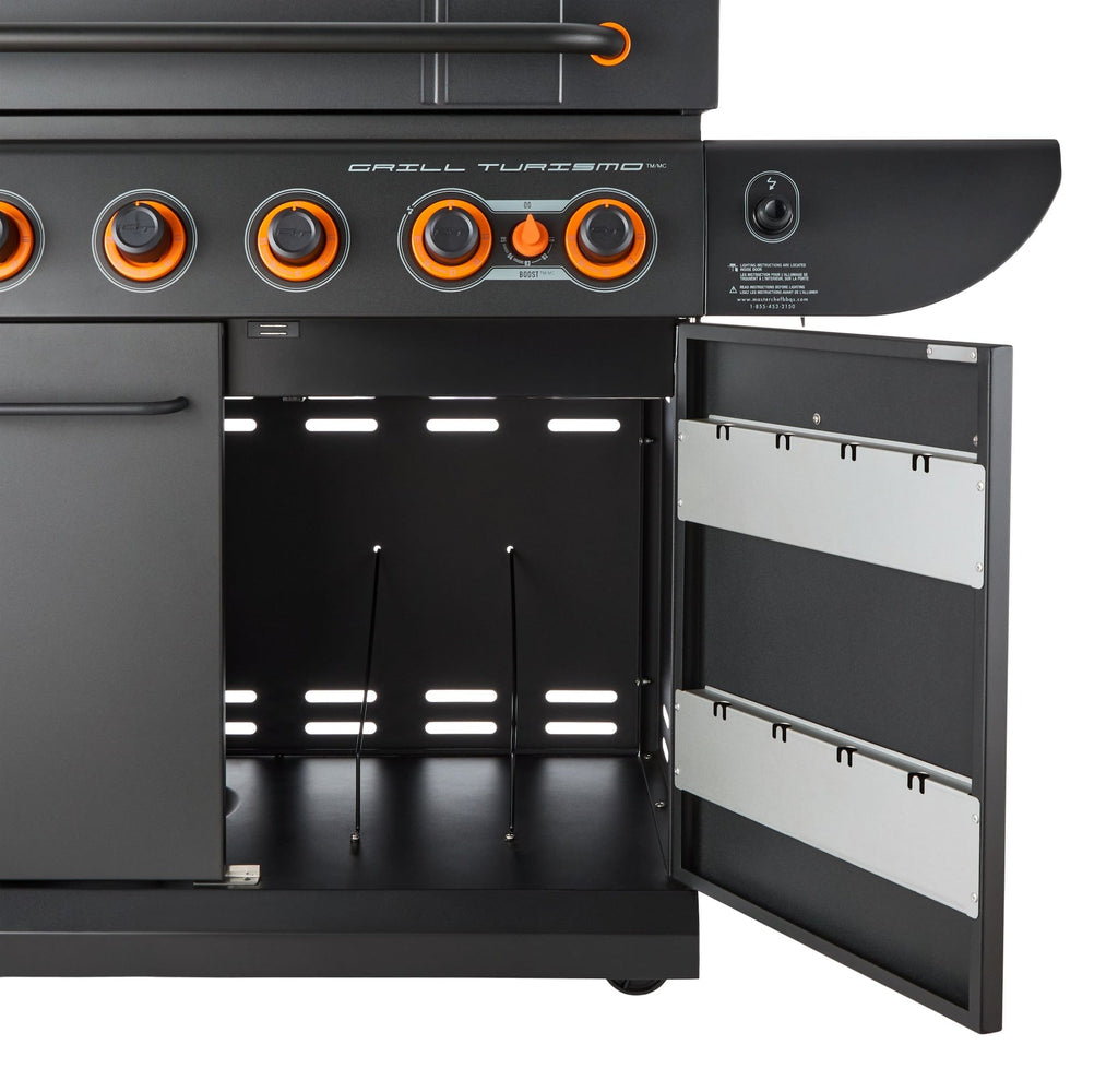 MASTER Chef Grill Turismo 680 7-Burner Convertible LP Gas BBQ