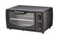 MasterChef 4-Slice Compact Toaster Oven, 2-Rack, Black