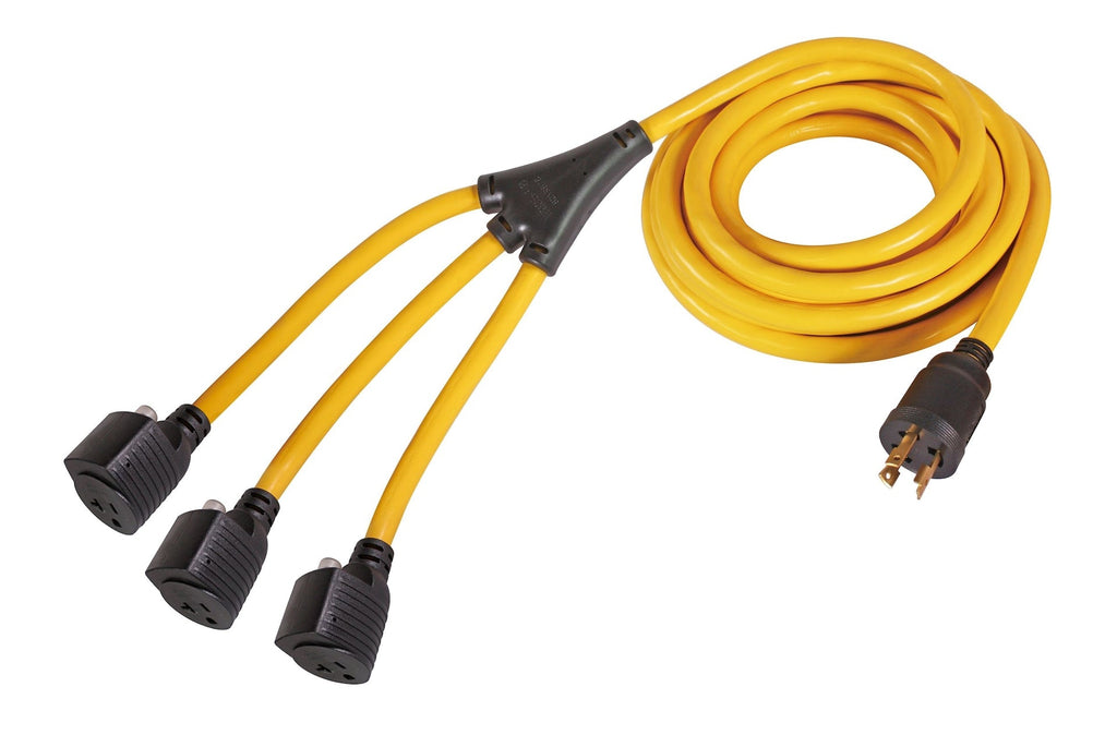 Mastercraft 10AWG STW 30A L5-30P Generator Cord, 23-ft