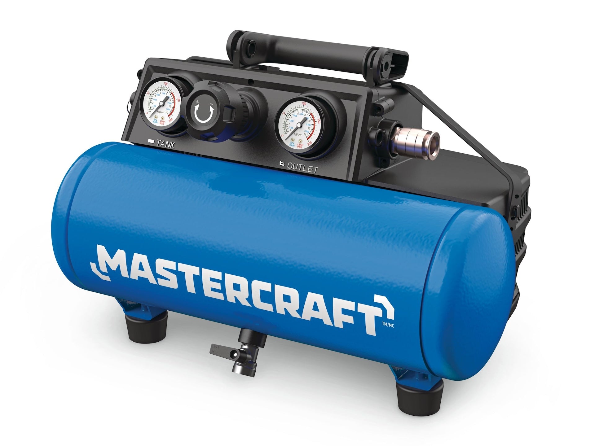 Mastercraft 20V Cordless 1-Gallon Air Compressor, Tool Only, PWR POD Compatible