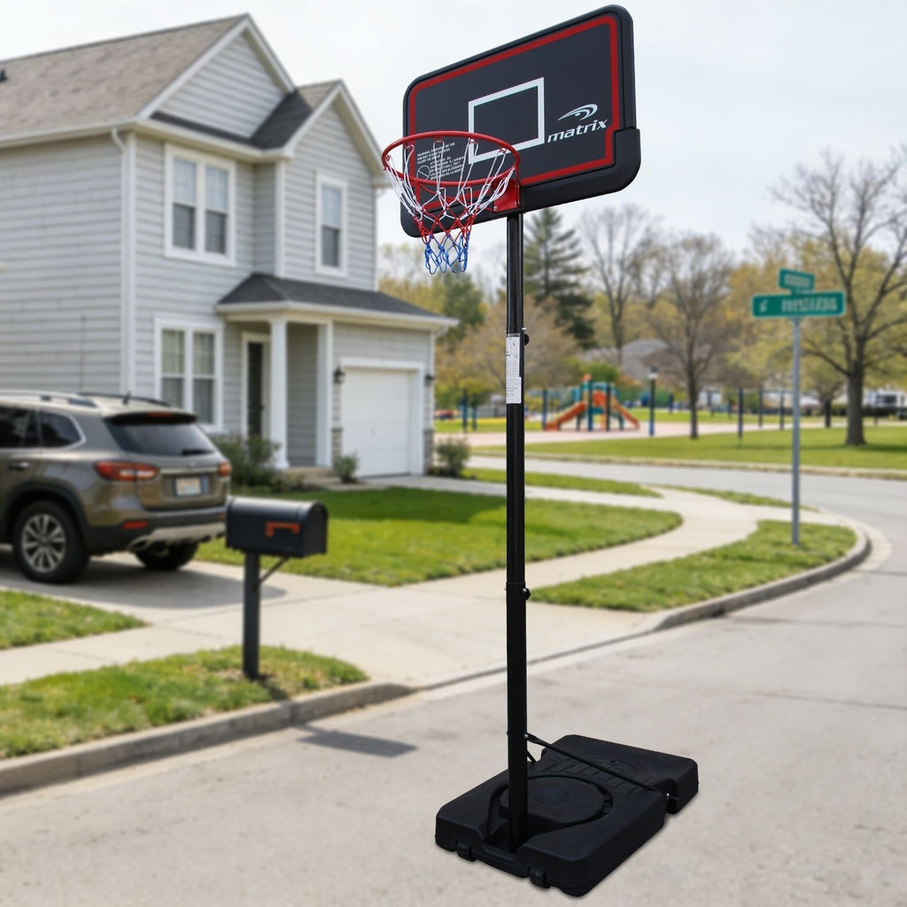Matrix Classical Portable Adjustable Basketball System, 44-in