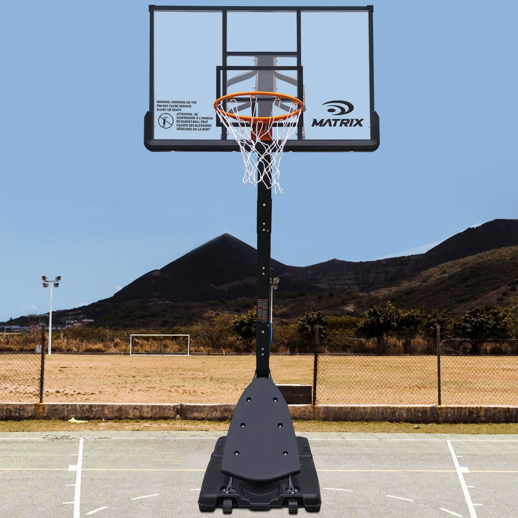 MATRIX Portable Adjustable Basketball System, 54-in