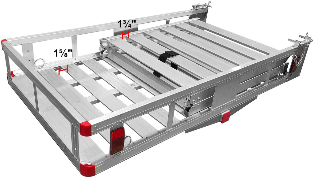 MaxWorks Aluminum Hitch Accessibility Carrier