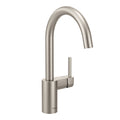 Moen Align Single Handle High Arc Modern Pull Down Sprayer Kitchen Faucet, Stainless Steel