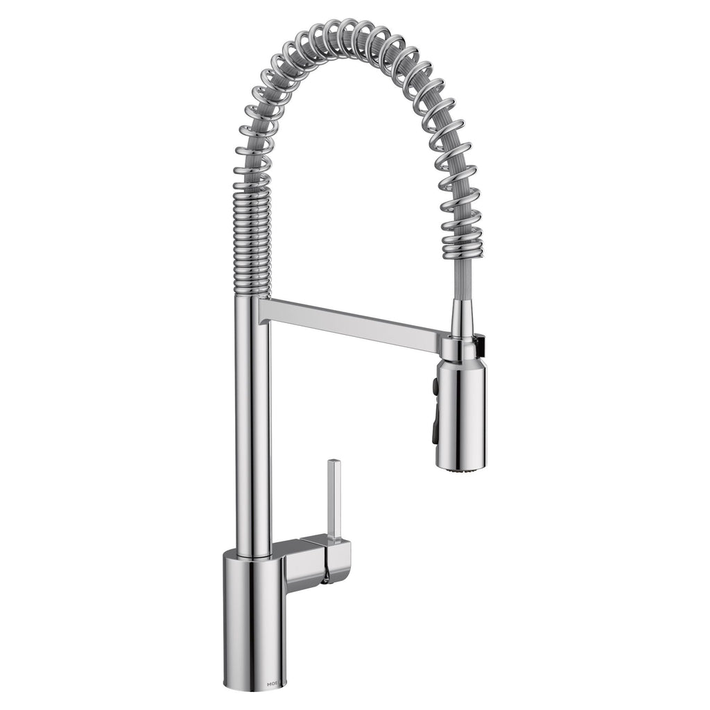 Moen Align Single Handle High Arc Pull Down Sprayer Kitchen Faucet, Chrome