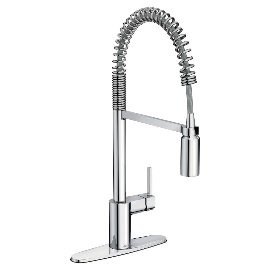 Moen Align Single Handle High Arc Pull Down Sprayer Kitchen Faucet, Chrome