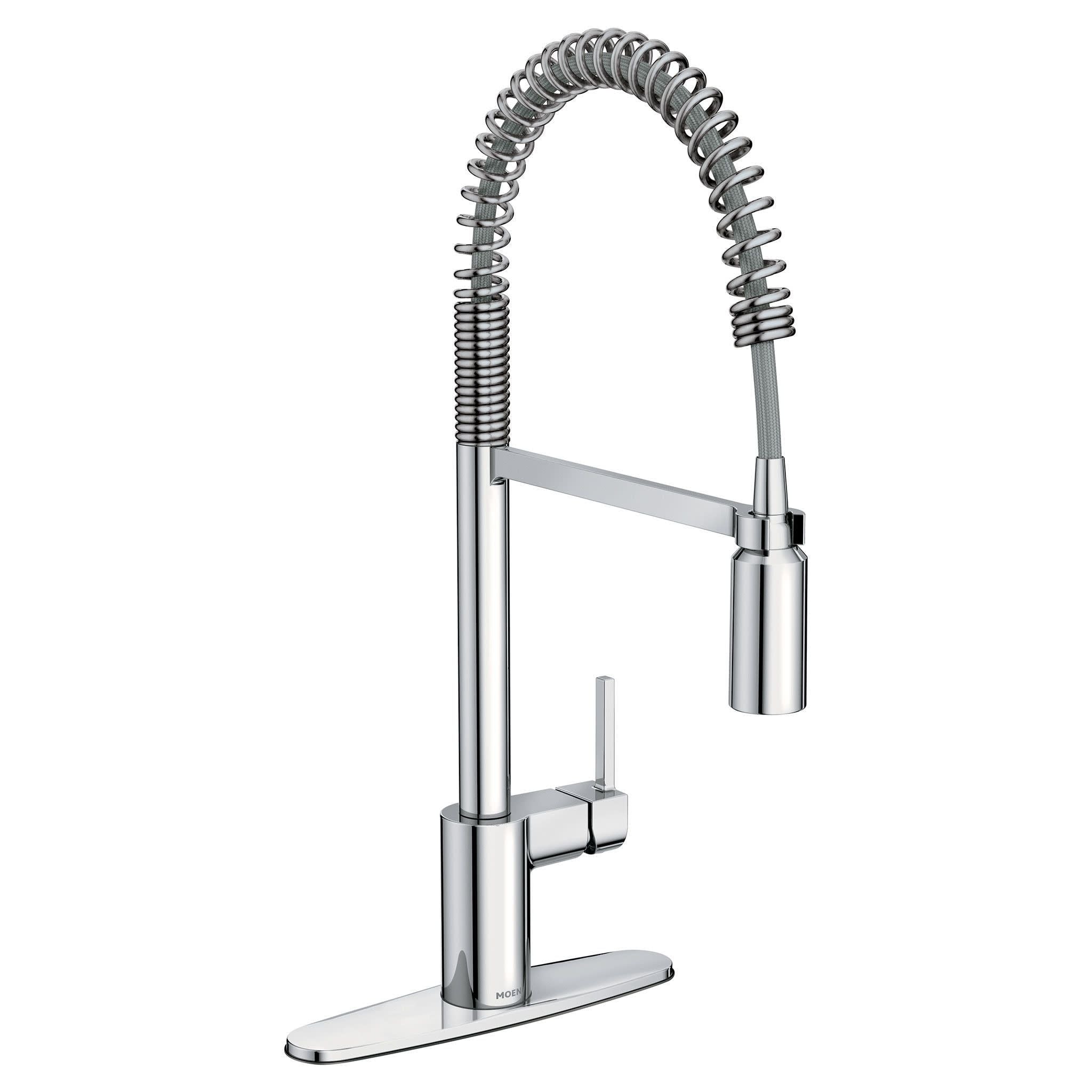 Moen Align Single Handle High Arc Pull Down Sprayer Kitchen Faucet, Chrome