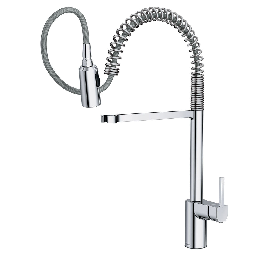 Moen Align Single Handle High Arc Pull Down Sprayer Kitchen Faucet, Chrome