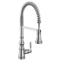 Moen Weymouth Single Handle Pull Down Sprayer Kitchen Faucet with Power Clean, Chrome