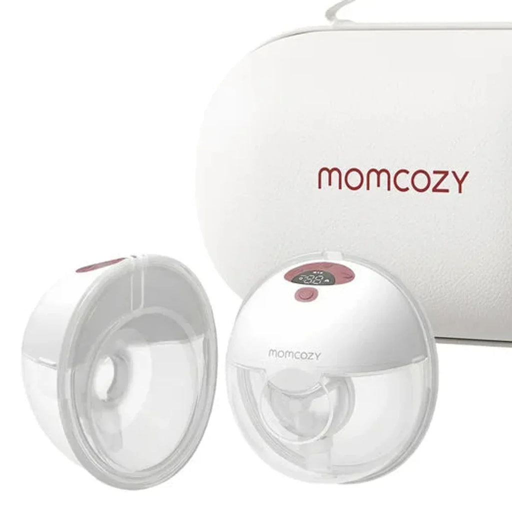 Momcozy Smart Breast Pump + Milk Storage Bags + Breast Pump Wipes
