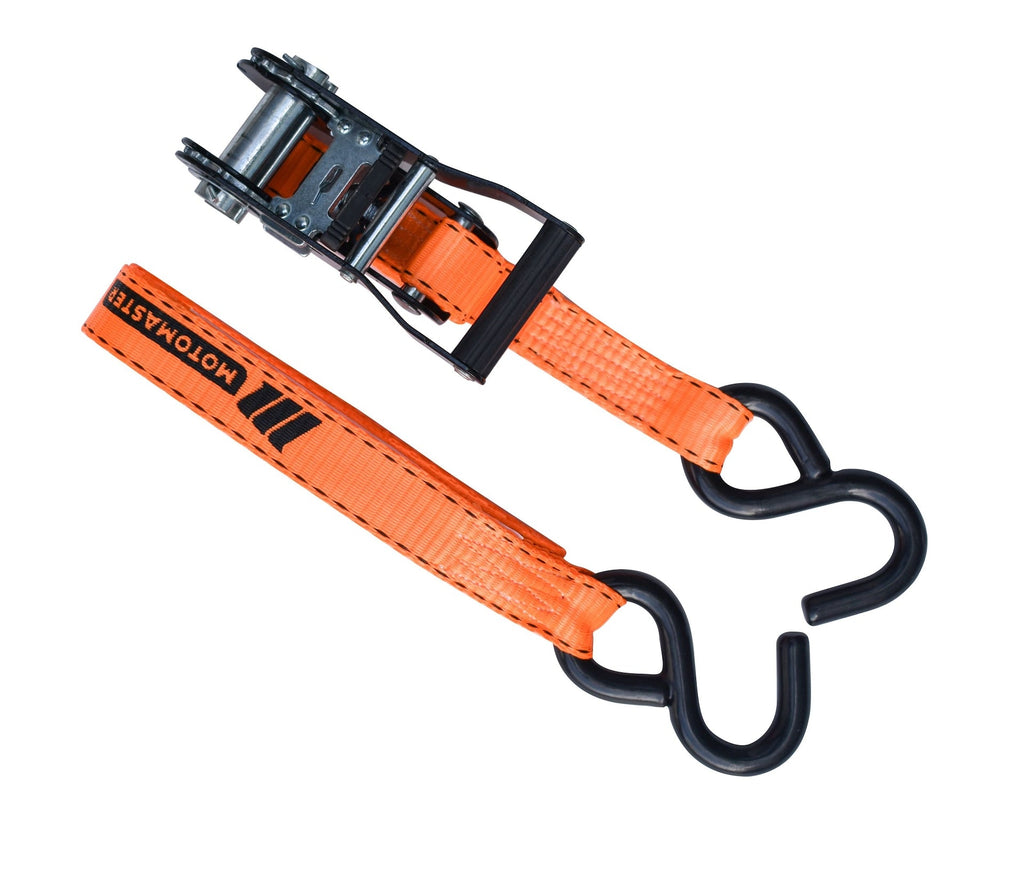 MotoMaster 3,000-lb Heavy Duty Ratchet Tie Down Strap, Non-Padded, 1-in x 14-ft