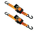 MotoMaster 3,300-lb Retractable Heavy-Duty Ratchet Tie Down Straps, 2-in x 10-ft, 2-pk