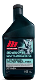 MotoMaster 4-Stroke Snowblower/Snowthrower Oil 5W30, 946-mL