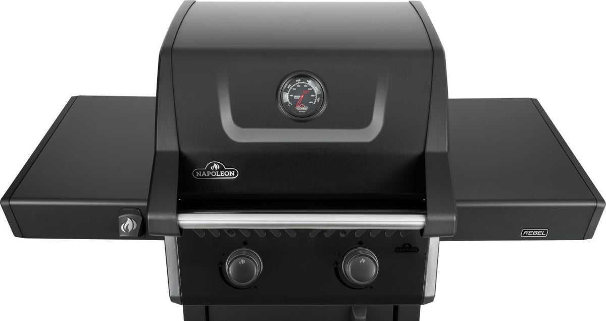 Napoleon Rebel 365 2-Burner LP Gas BBQ, Matte Black
