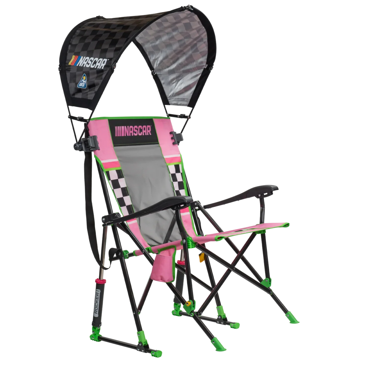 GCI Outdoor Roadtrip Rocker Bundle - NASCAR Pink
