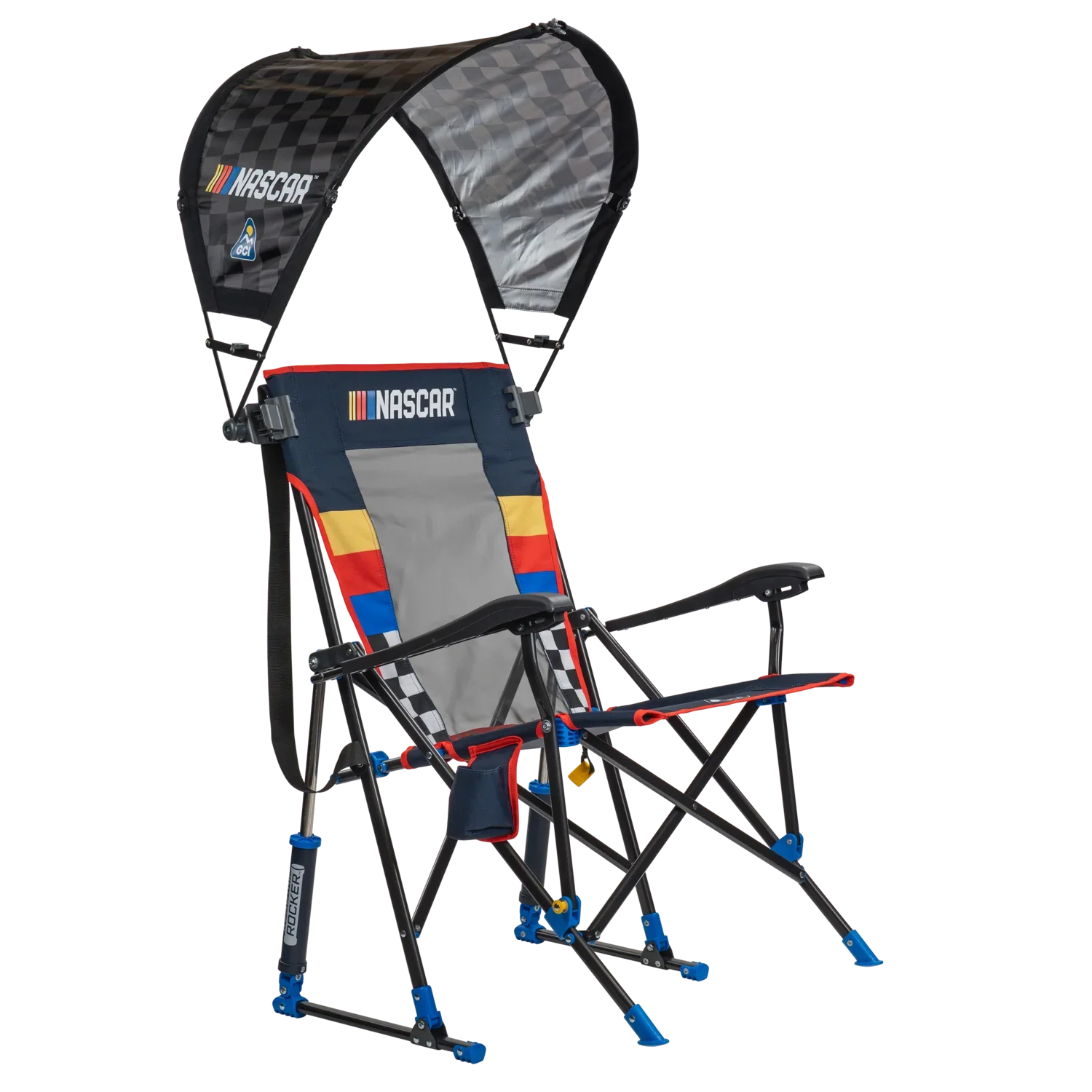 GCI Outdoor Roadtrip Rocker Bundle - NASCAR Blue