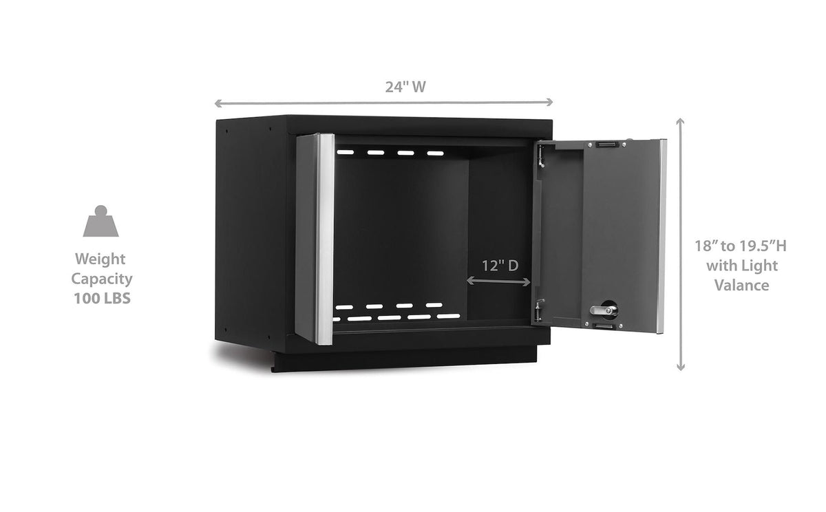 NewAge Bold 3.0 Wall Cabinet, Grey