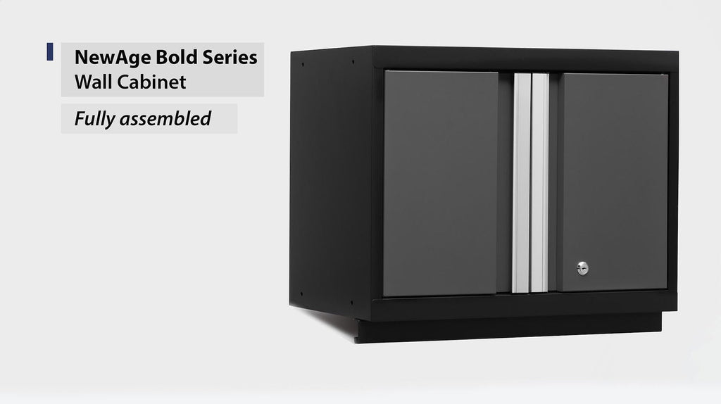 NewAge Bold 3.0 Wall Cabinet, Grey