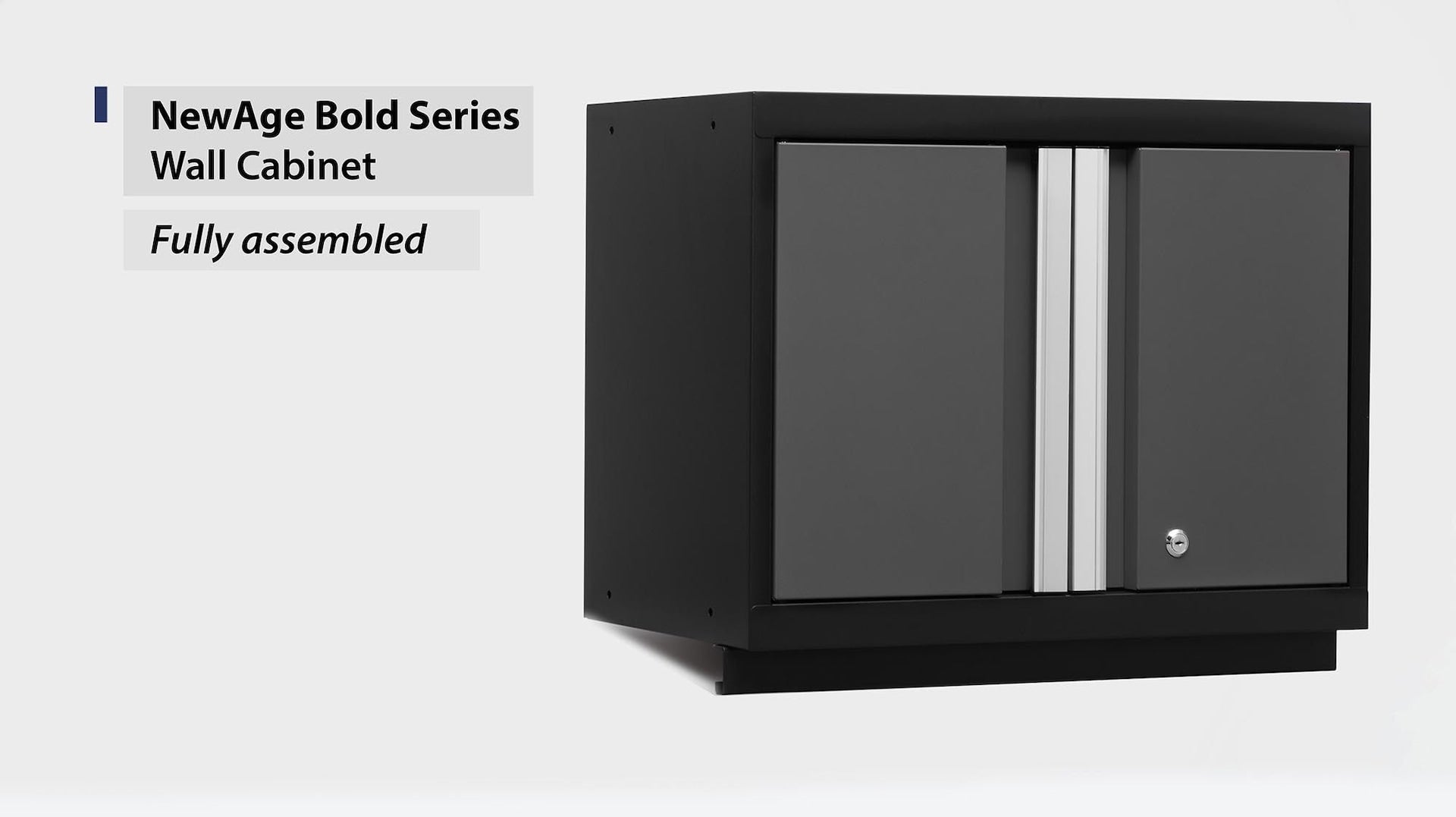 NewAge Bold 3.0 Wall Cabinet, Grey
