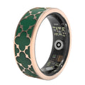 Health Tracking Ring, Suitable for Both Men and Women, 5ATM Waterproof, Activity/Sleep/Temperature Monitoring, Family Care Mode, Compatible with Android and iOS.