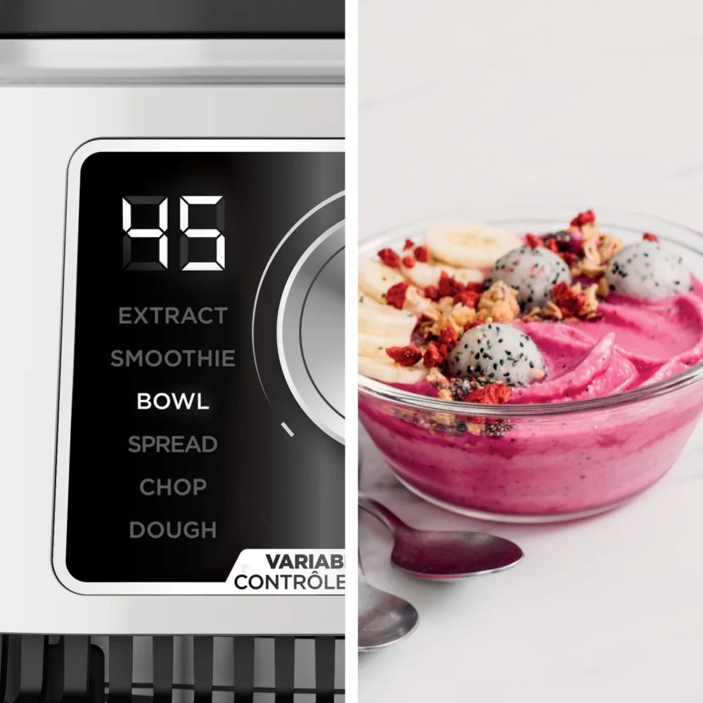 Ninja Foodi Power Blender & Processor System with Smoothie Bowl Maker & Nutrient Extractor, Silver, 1400W