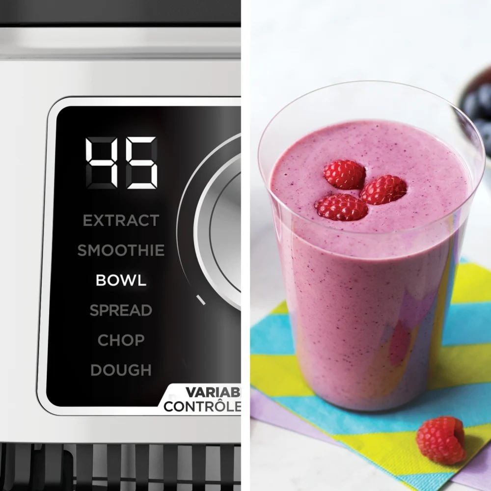 Ninja Foodi Power Blender & Processor System with Smoothie Bowl Maker & Nutrient Extractor, Silver, 1400W