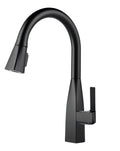 Peerless Xander Single-Handle Pull-Down Kitchen Faucet, Black