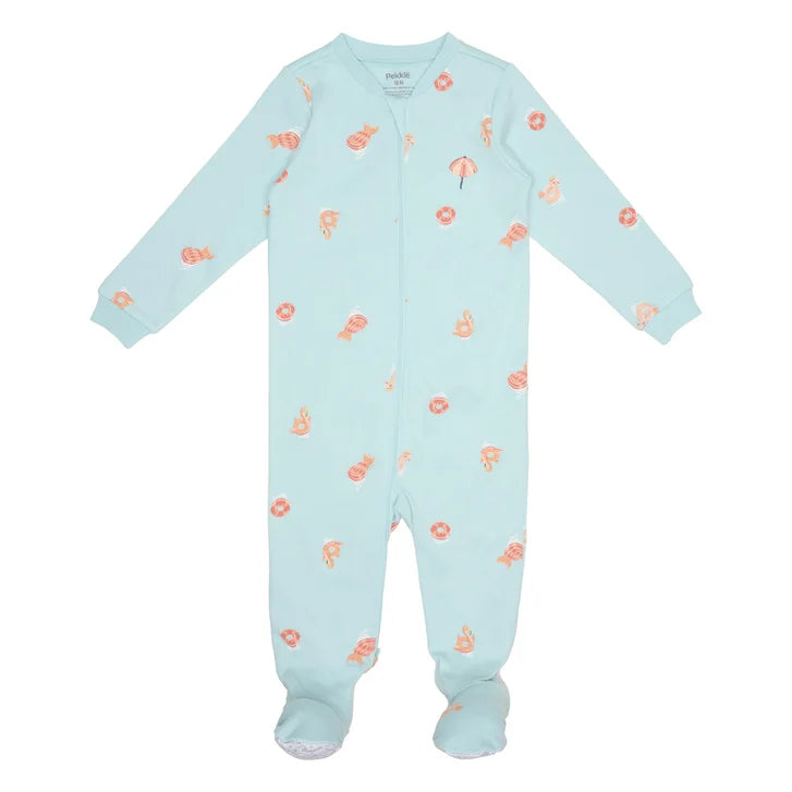 Pekkle Infant Organic Cotton Sleeper, 3-pack