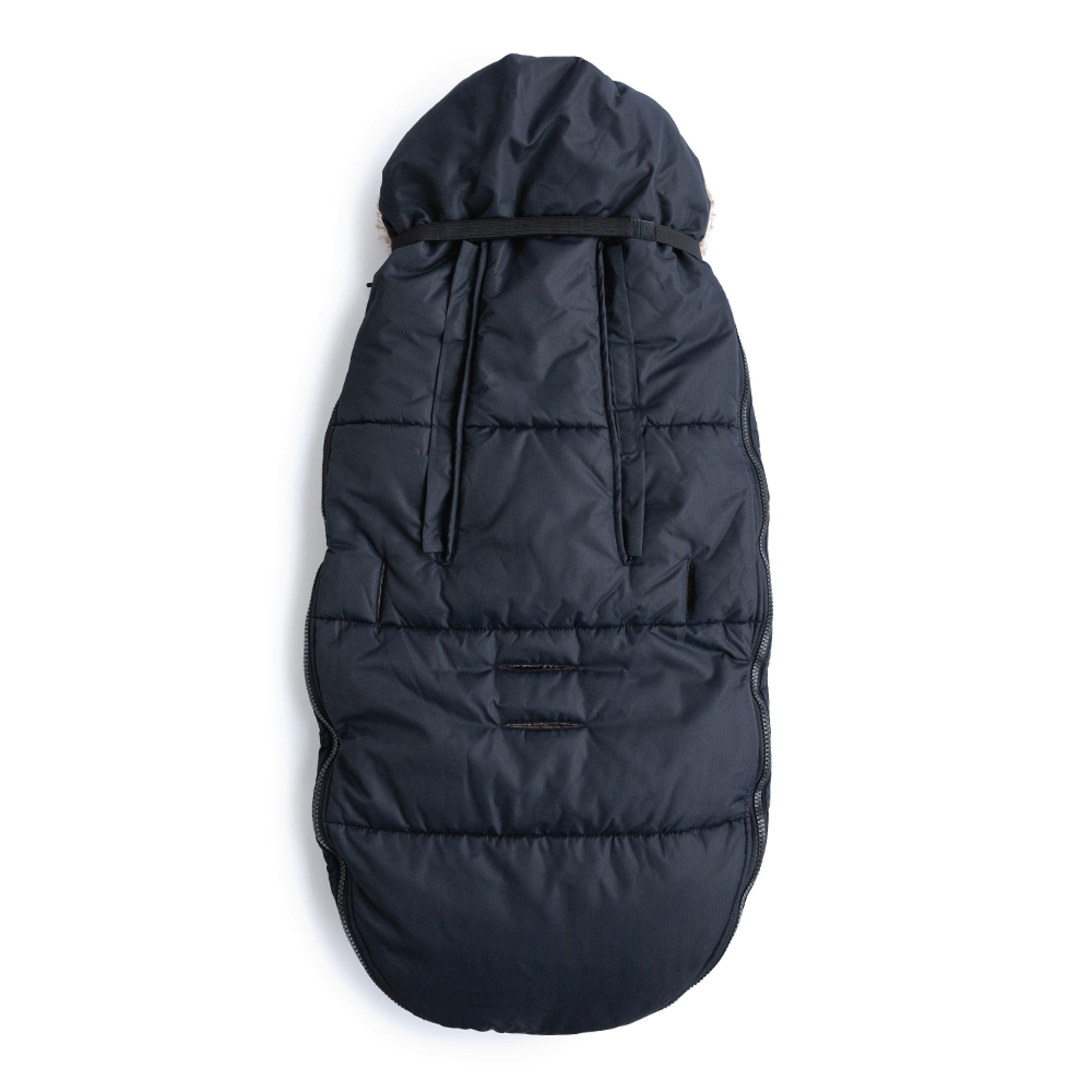 Petit Coulou Winter Baby Stroller & Sled Footmuff Cover, (-30°C), Galaxy Black