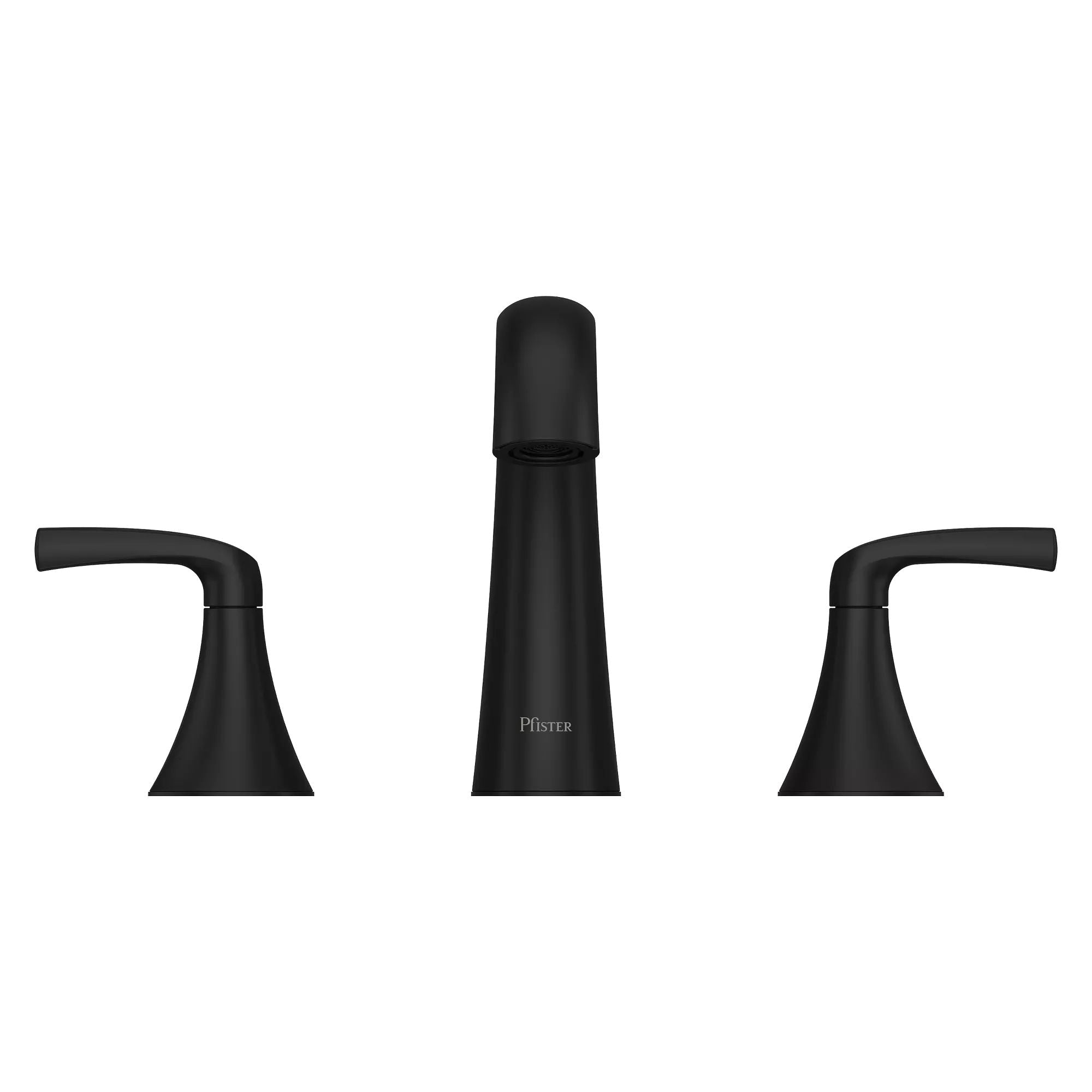 Pfister Rancho 8-in Widespread Bath Faucet, Matte Black
