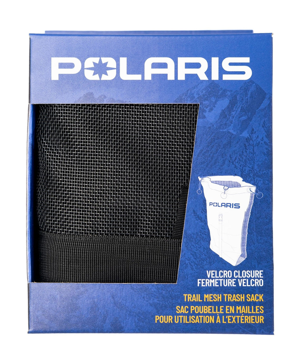 Polaris Off-Road Trash Sack, Black