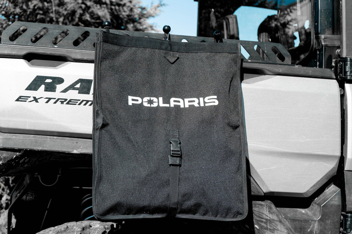 Polaris Off-Road Trash Sack, Black