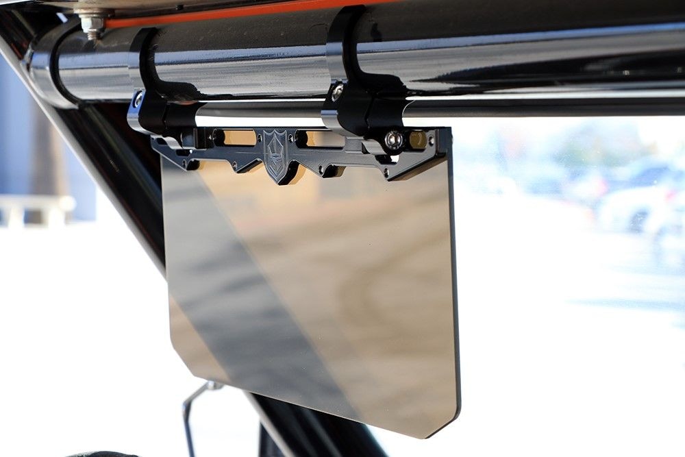 Pro Armour Tinted Aluminum Sun Visor, 12-in