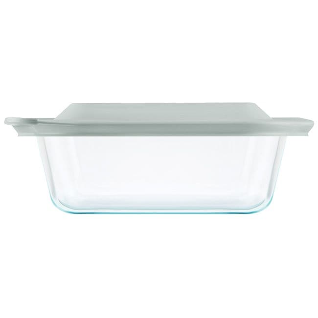 Pyrex Multi-Purpose Glass Deep Square Oven-To-Table Dish, Freezer & Dishwasher Safe, 8 x 8-in
