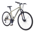 Raleigh Encounter Hybrid Bike with Alloy Disc Brakes, 700C, Grey