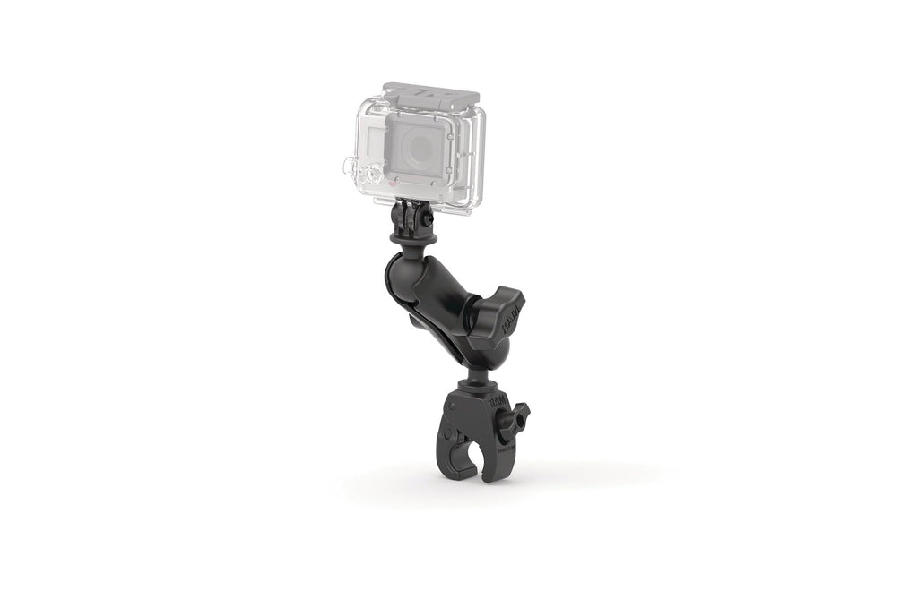 RAM Tough-Claw Double Ball Mount with Universal Action Camera Adapter