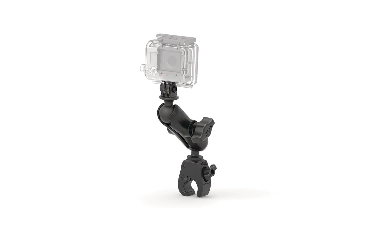 RAM Tough-Claw Double Ball Mount with Universal Action Camera Adapter