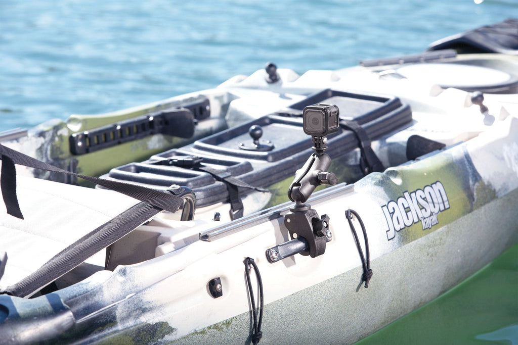 RAM Tough-Claw Double Ball Mount with Universal Action Camera Adapter