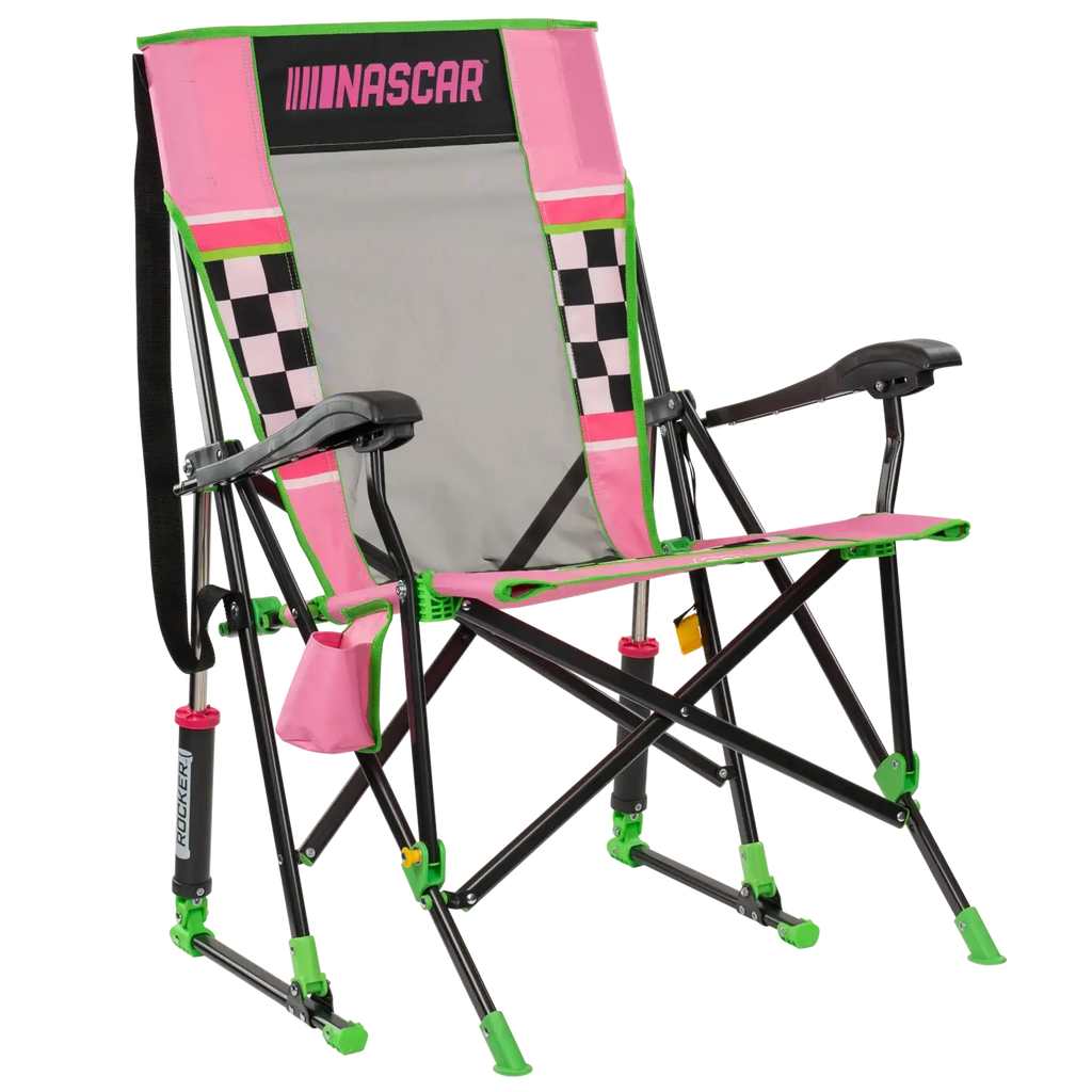 GCI Outdoor Roadtrip Rocker Bundle - NASCAR Pink