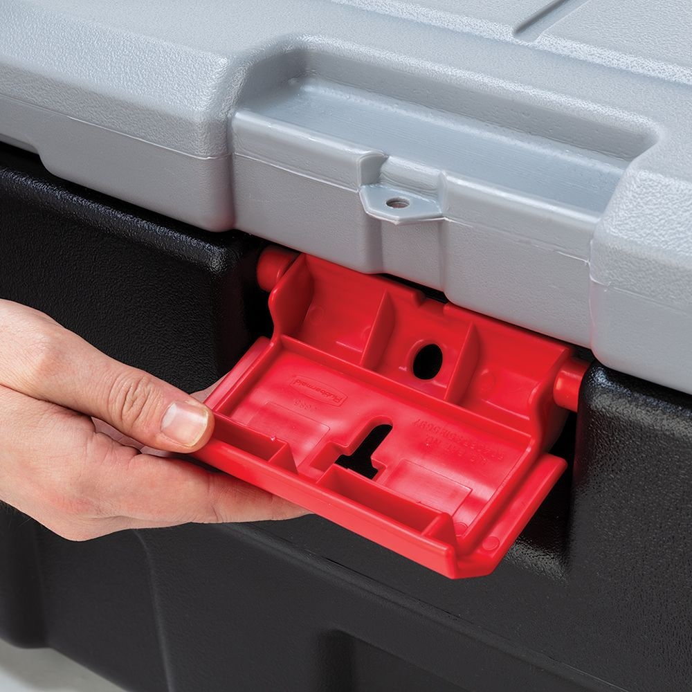 Rubbermaid Action Packer Plastic Lockable Storage Container, Stackable & Recyclable, 182-L