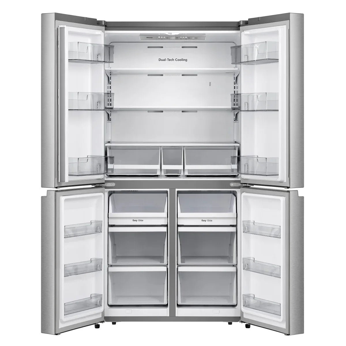 Samsung 36 in. 25.5 cu ft. Stainless Steel French Door Counter Depth Refrigerator with Dual Auto Ice Maker in Freezer