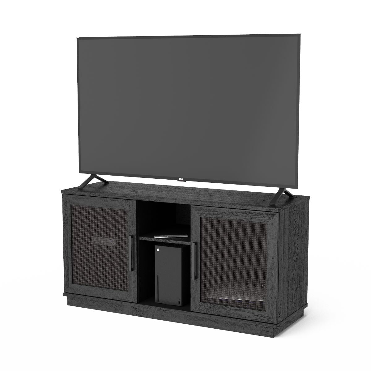 Sauder Tiffin TV Stand, Black